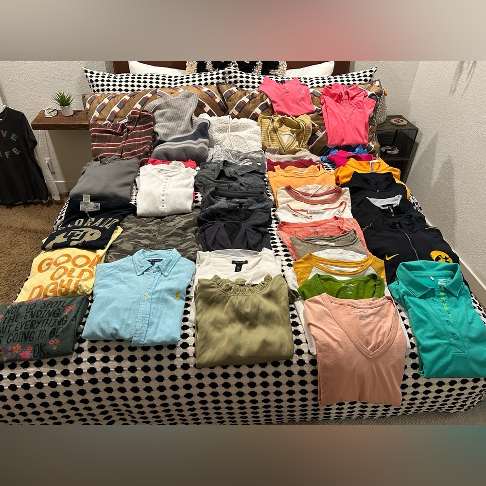 Lot of shirts 
All listed separately also